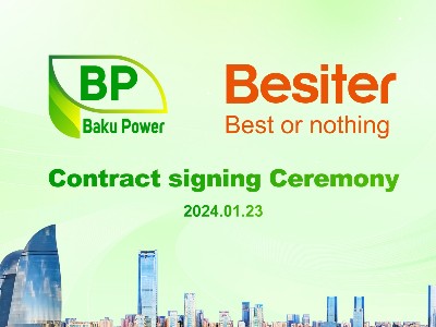 熱烈祝賀Besiter與阿塞拜疆Baku Power達成戰略合作